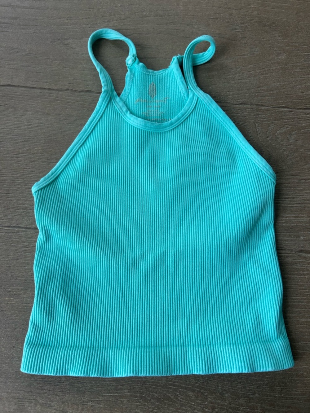 Free People Happiness Runs tank size xs/s turquoise